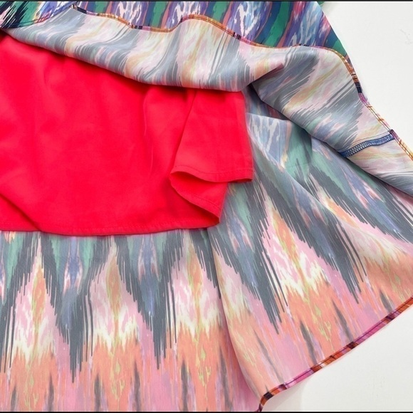 Athleta Ikat Martinique Casual Day Colorful Dress - Picture 10 of 11